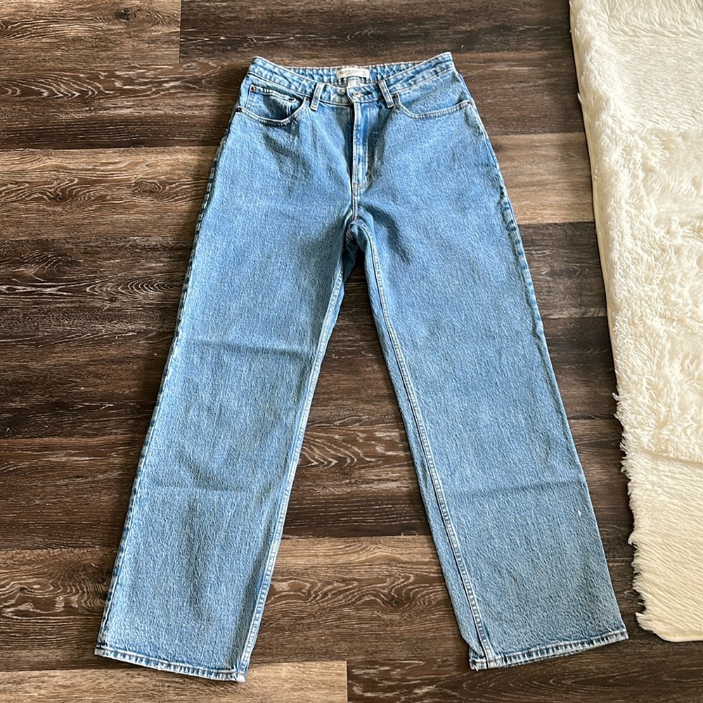 Abercrombie 90s Relaxed High Rise Curve Love Jeans